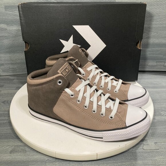 Converse Chuck Taylor All Star High Street Mid Mens 9.5 Cargo Truffle White main image 7
